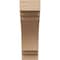 Ekena Millwork 5-inch W x 12-inch D x 16-inch H Pescadero Rough Cedar Woodgrain TimberThane Knee Brace, Primed BRCUR05X12X16PECRCPR - alternate 3